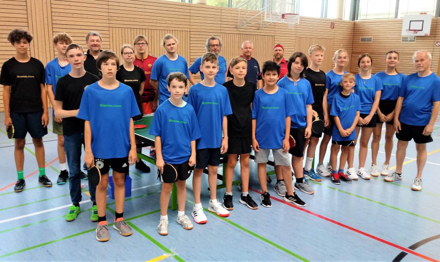 Tischtenniscamp bleibt eine Erfolgsgeschichte!