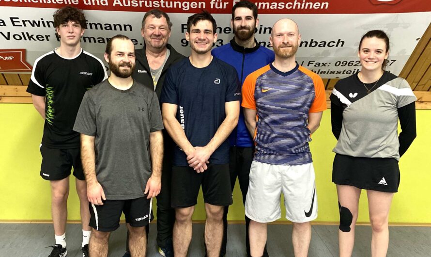 Ein Hauch von Bundesliga in der Tischtennishalle