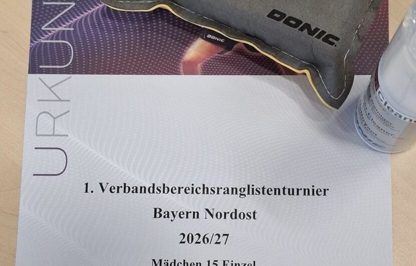 Franziska Ritz qualifiziert sich für die „Nordbayerischen“ Meisterschaften der Jugend